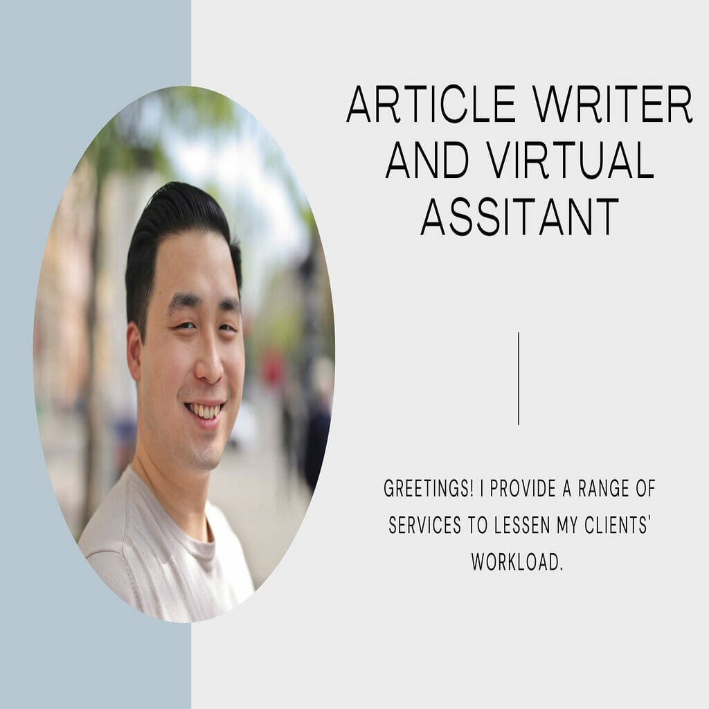 34207Article Writer and Virtual Assistant