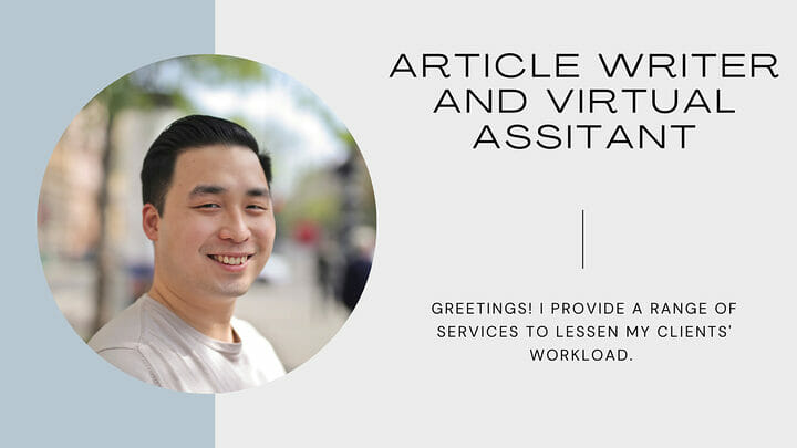 iwork.ph - Hello, - Article Writer and Virtual Assistant