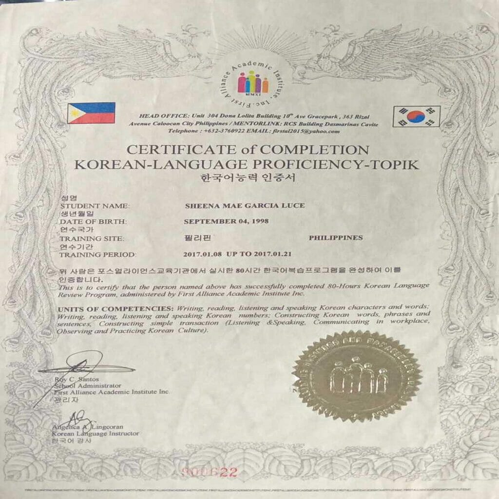 47699Korean to Tagalog or English Translator