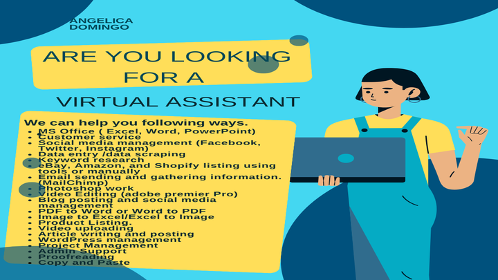 iwork.ph - Hi, we are professional virtual assistants(VA) with more than five years of experience. We work with 100% accuracy and reliability. We can be your remote VA. Handle your personal or official errands. - I will be your professional VA virtual assistant for business