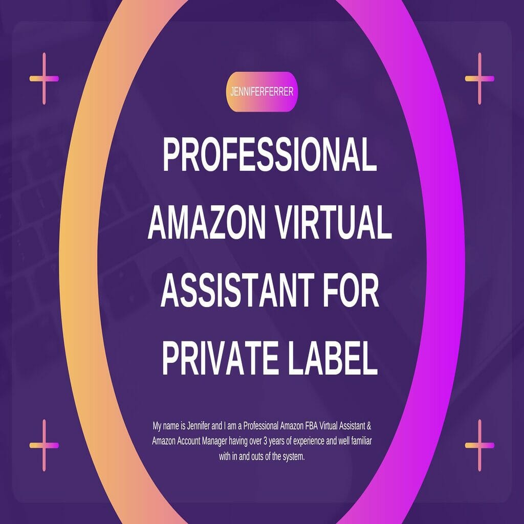 36034I will be your professional amazon virtual assistant for private label