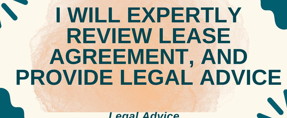 iwork.ph - We'll review your Commercial Lease Agreement for the following: - I will expertly review lease agreement, and provide legal advice