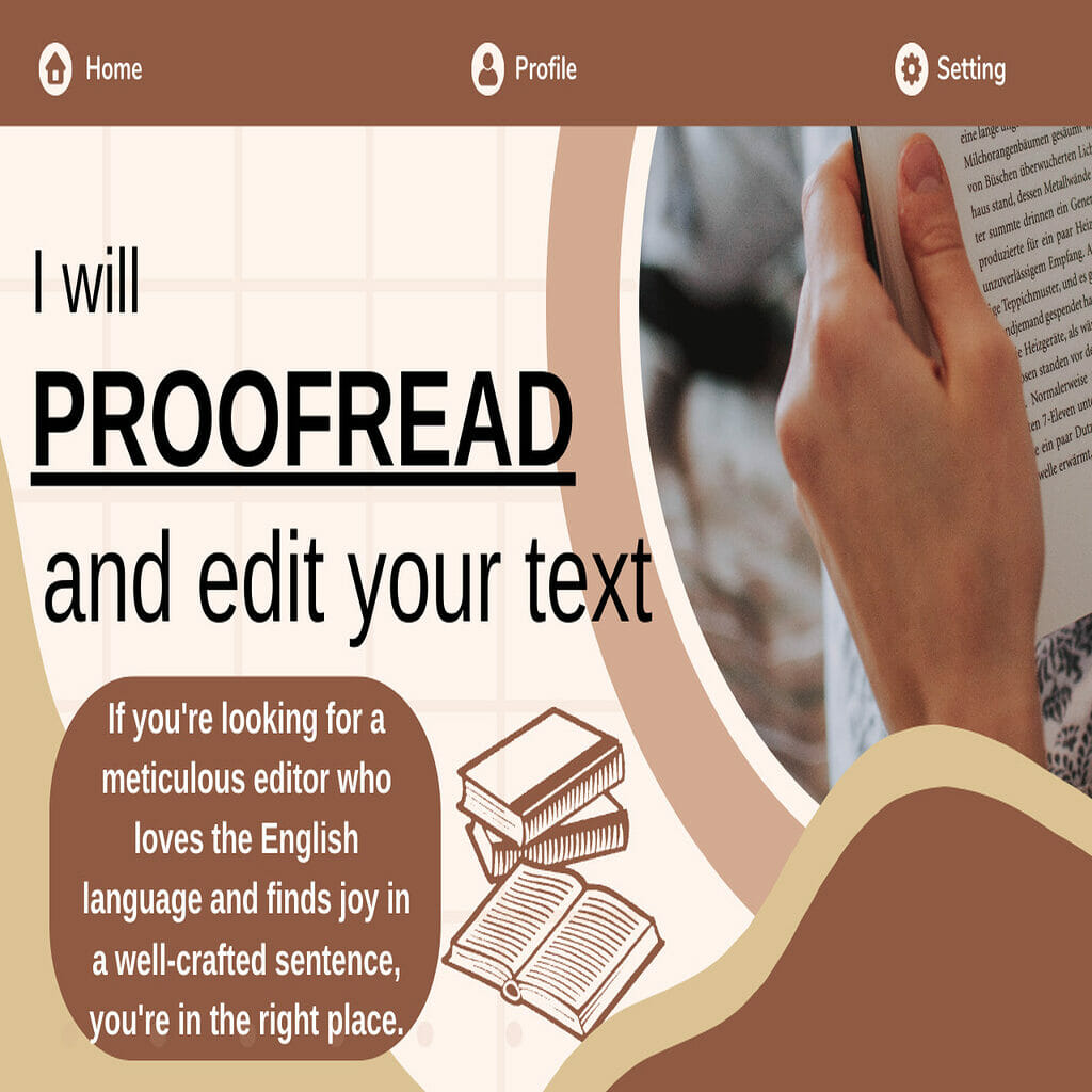 37447I will proofread and edit your text