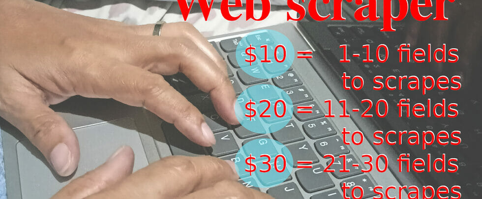 iwork.ph - I will create a python script that will scrape or extract the required 10 to 30 fields from the page of the given website URL and provide README to describes how to run the scraper in details. - Create python script to scrape site URL