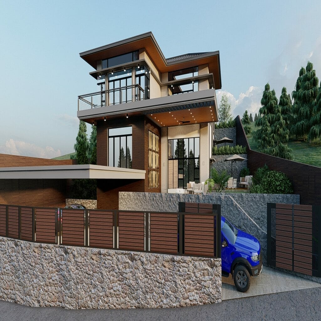 64162Photorealistic 3D Visualization Exterior (Small Scale 3D Model & Render)