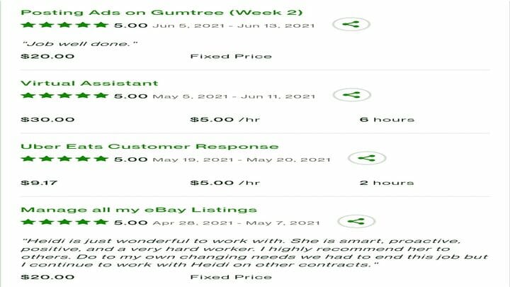 iwork.ph - ???? Experienced Administrative Virtual Assistant ???????? About Me:Hi there! I'm Heidi, your dedicated administrative virtual assistant with 4 years of experience in providing top-notch support to businesses and entrepreneurs. I am passionate about streamlining processes, enhancing efficiency, and helping you achieve your goals.???? Services I Offer:???? Administrative Tasks: From email management to data entry, I excel at handling the day-to-day tasks that keep your business running smoothly.????️ Calendar Management: I'll ensure your schedule is organized and optimized, so you can focus on what matters most.???? Customer Support: Providing excellent customer service is my forte, ensuring your clients feel valued and satisfied.???? Data Analysis: I can help you make data-driven decisions by analyzing and presenting information in a clear and concise manner.????️ Technical Proficiency: Proficient in a variety of software and tools, including Microsoft Office, Google Workspace, and more.???? What Sets Me Apart:✨ Proactive Problem Solver: I anticipate your needs and tackle challenges before they become problems.???? Results-Driven: My goal is to contribute to your success by delivering tangible results.???? Trustworthy: Your sensitive information is safe with me; I uphold the highest standards of confidentiality.???? Growth-Oriented: I'm committed to continuously improving my skills to better serve you.???? Working With Me:Hiring me means you'll have a reliable partner who is just an email or message away. I adapt to your work style and am dedicated to helping you achieve your business objectives.???? Let's Connect:Ready to streamline your operations and boost productivity? Feel free to reach out to me. I'm excited to discuss how I can support you in achieving your goals.Let's work together to make your business thrive! - Administrative Assistant