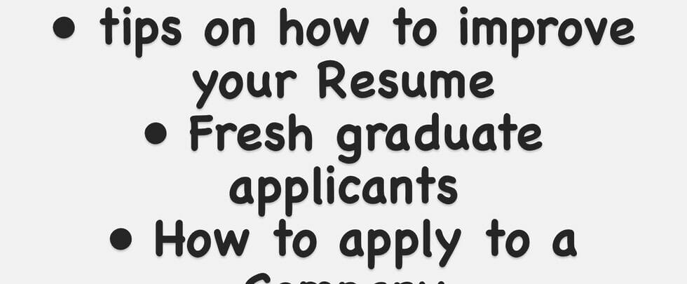 iwork.ph - I’ll help you make your resume a simple yet catchy for a fresh graduate applicant. I can also help you improve your resume even if you’re not a first time applicant. - I’ll help you with your resume especially if you’re a fresh graduate.