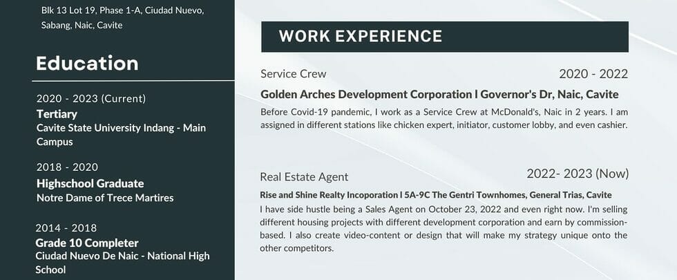 iwork.ph - I can do 4-6 hours working hours from Monday to Wednesday, and on weekends. I can do basic inputting data in Excel. I have also handled system administration from the previous company Realto Community for around 6 months where I collect all the receipts and check our clients through their name, email, and phone number to send some emails. I am also a Sales representative inbound. And with my technical support experience, I  can troubleshoot some problems from software to hardware.  - Data Encoding/Technical Support of Computer Parts