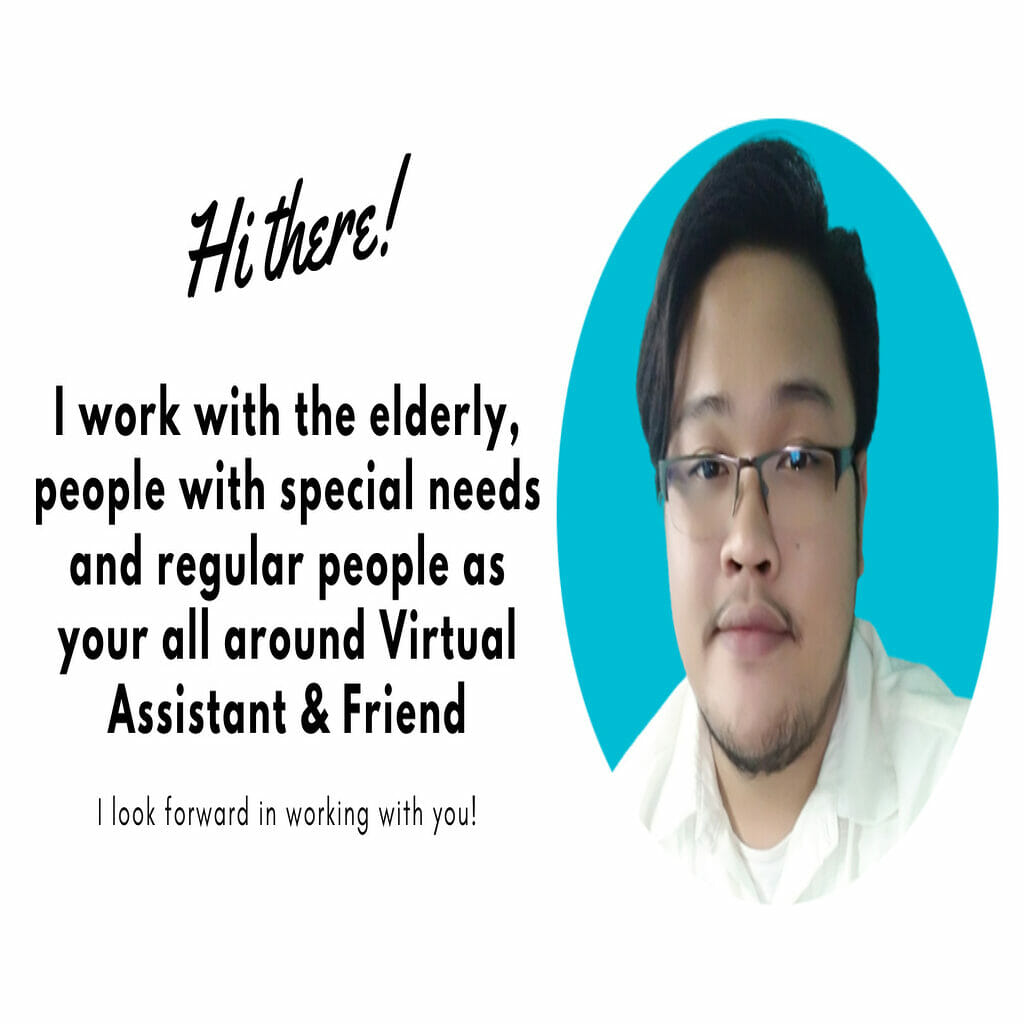 54640Clerical Work & Virtual Assistant to the Eldery & People with Disabilities.