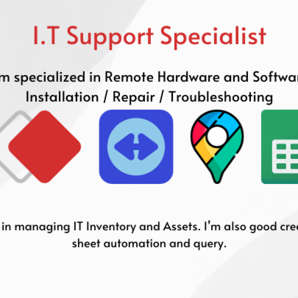 72609IT Support Specialist