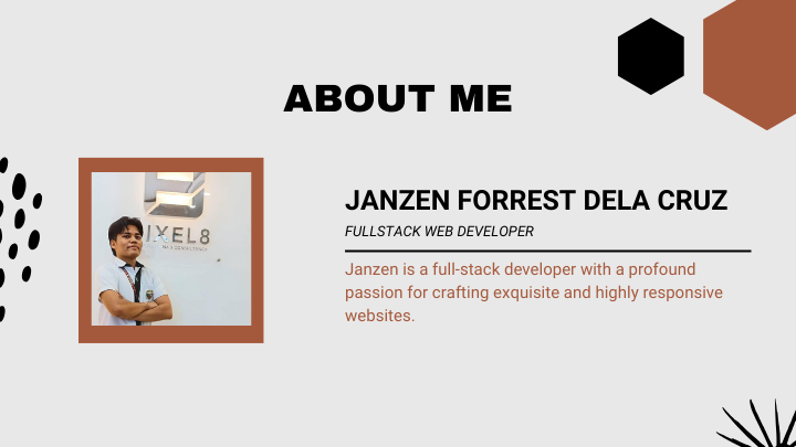 iwork.ph - Using hand-coded HTML and CSS, I specialize in building custom websites that are adapted to each client's specific needs. My flexible approach makes sure the design meets the unique requirements of the customer. Furthermore, I effortlessly incorporate social media symbols to improve the website's interaction and connectedness. I ensure a customized and responsive user experience by hand-coding HTML and CSS. Because of my dedication to personalization, I am able to handle a wide range of client duties and produce websites that not only satisfy but also surpass expectations by fusing functionality and visual appeal. - Front end web developer(HTML & CSS)