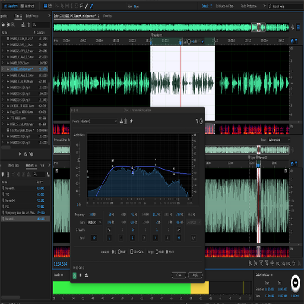 55007Audio Cleaning