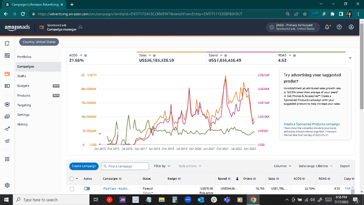 iwork.ph - I help Amazon Sellers manage their PPC advertising accounts. I have worked with brands generating six to seven figures annually and have as proven track record of my work.I'm just a message away. - Amazon PPC Specialist