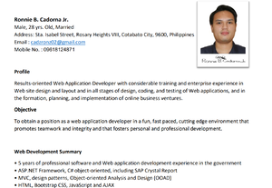 iwork.ph - Edit Profile - User Profile