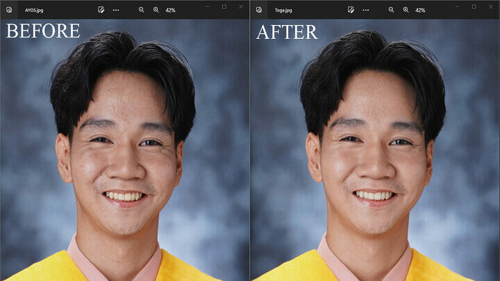 iwork.ph - Removal of unnecessaries objects such as Pimples, Baby Hairs, Wrinkles, etc.  - Photo Manipulation