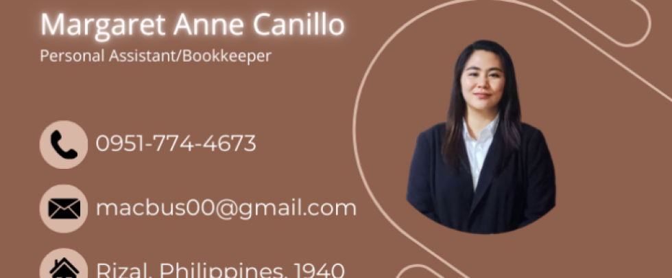 iwork.ph - I have lots of experience in a Retail Industry. I'm good at staying organized and adapting to new situations. And I'm always ready to take action. I will be graduating with an Accounting degree in May 2024. My academic background has taught me to be detail-oriented and organized. - Personal Assistant