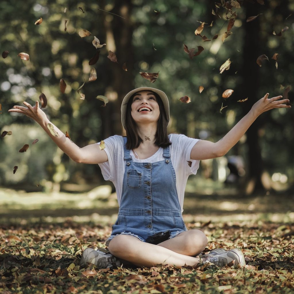 Photo Of Woman Wearing Denim Jumpers