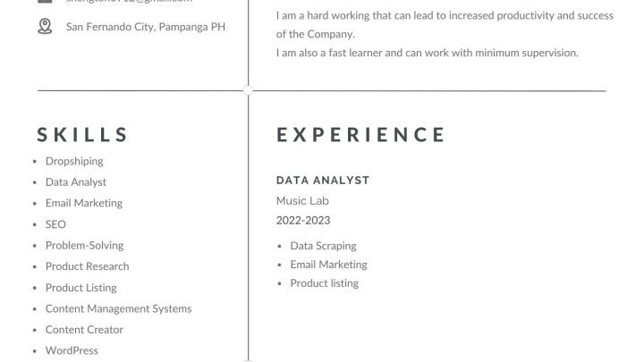 iwork.ph - Edit Profile - User Profile